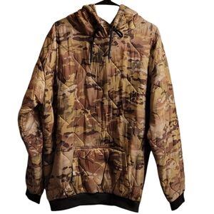 Woobie Official Camo Pull Over Hoodie, Size Large
